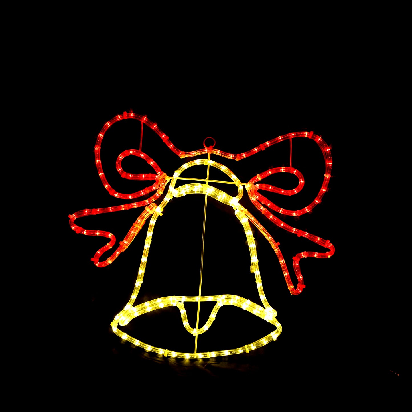 Vánoční zvonek 55x55 cm - Venkovní LED vánoční osvětlení