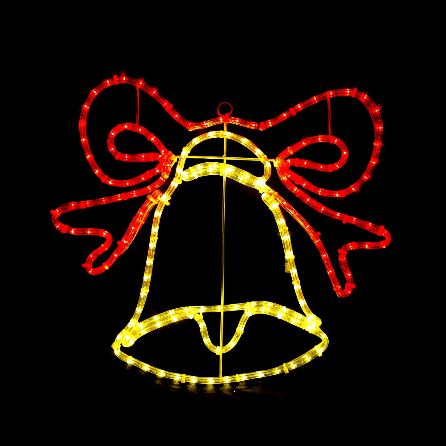 Vánoční zvonek 55x55 cm - Venkovní LED vánoční osvětlení
