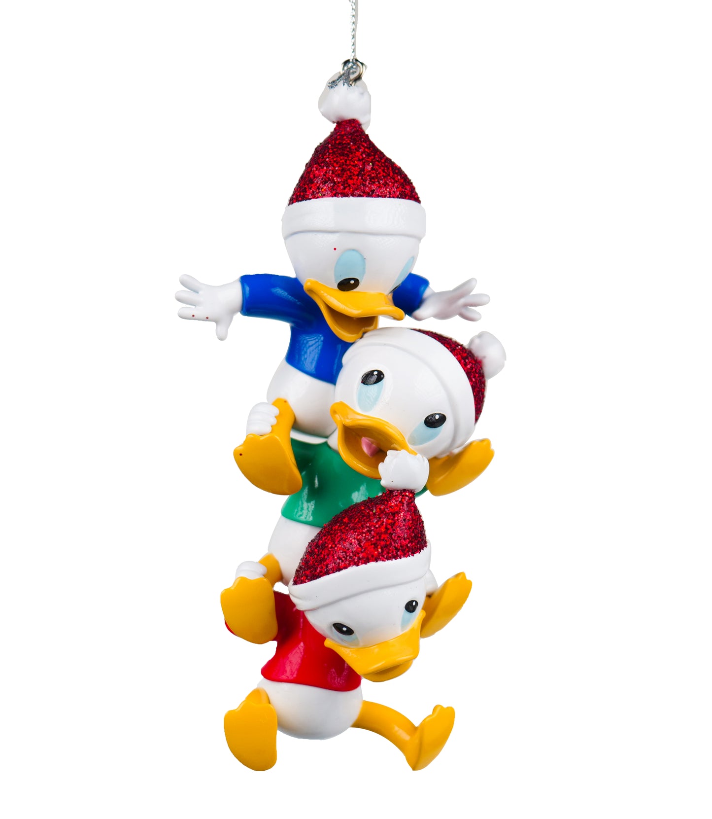 13,5 cm Disneyjev božični okrasek - Huey, Dewey in Louie