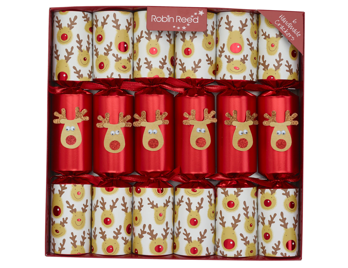 Racing Reindeer - zabavni krekerji Robina Reeda