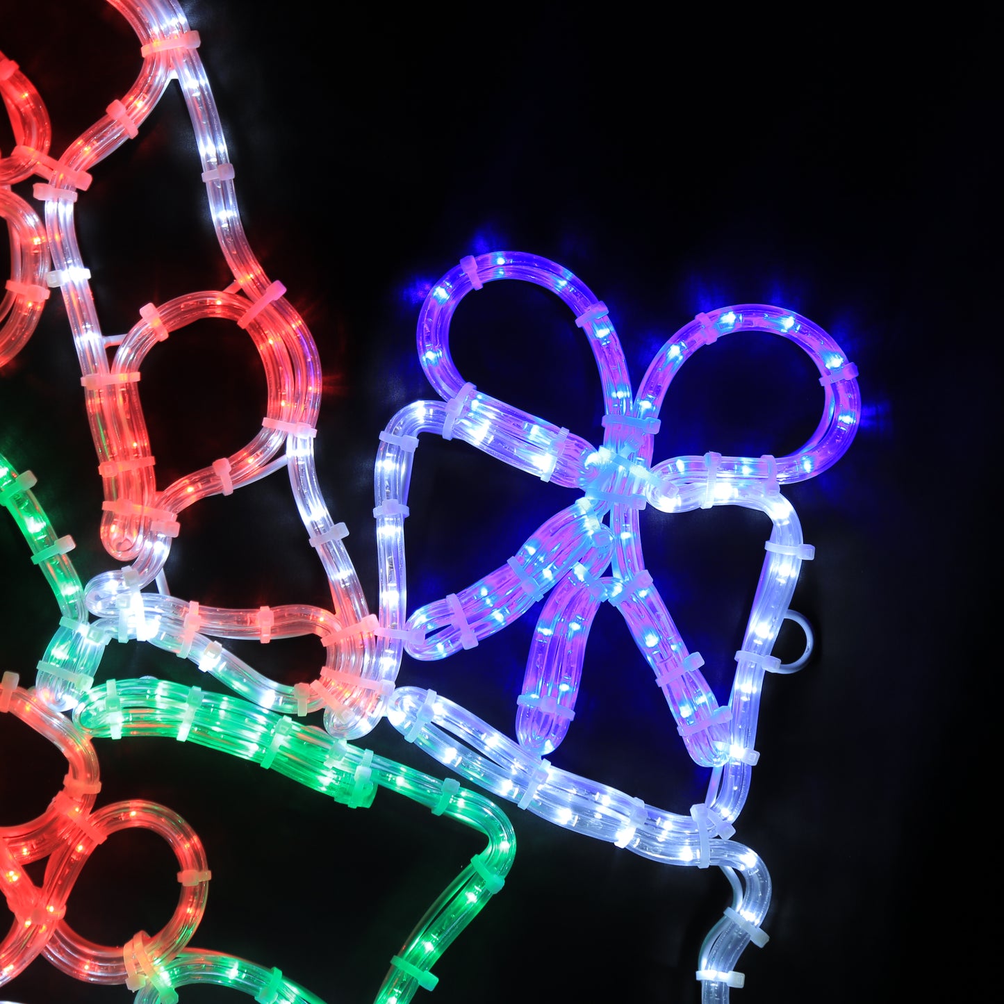 Vánoční punčocha LED motiv 57x85 cm