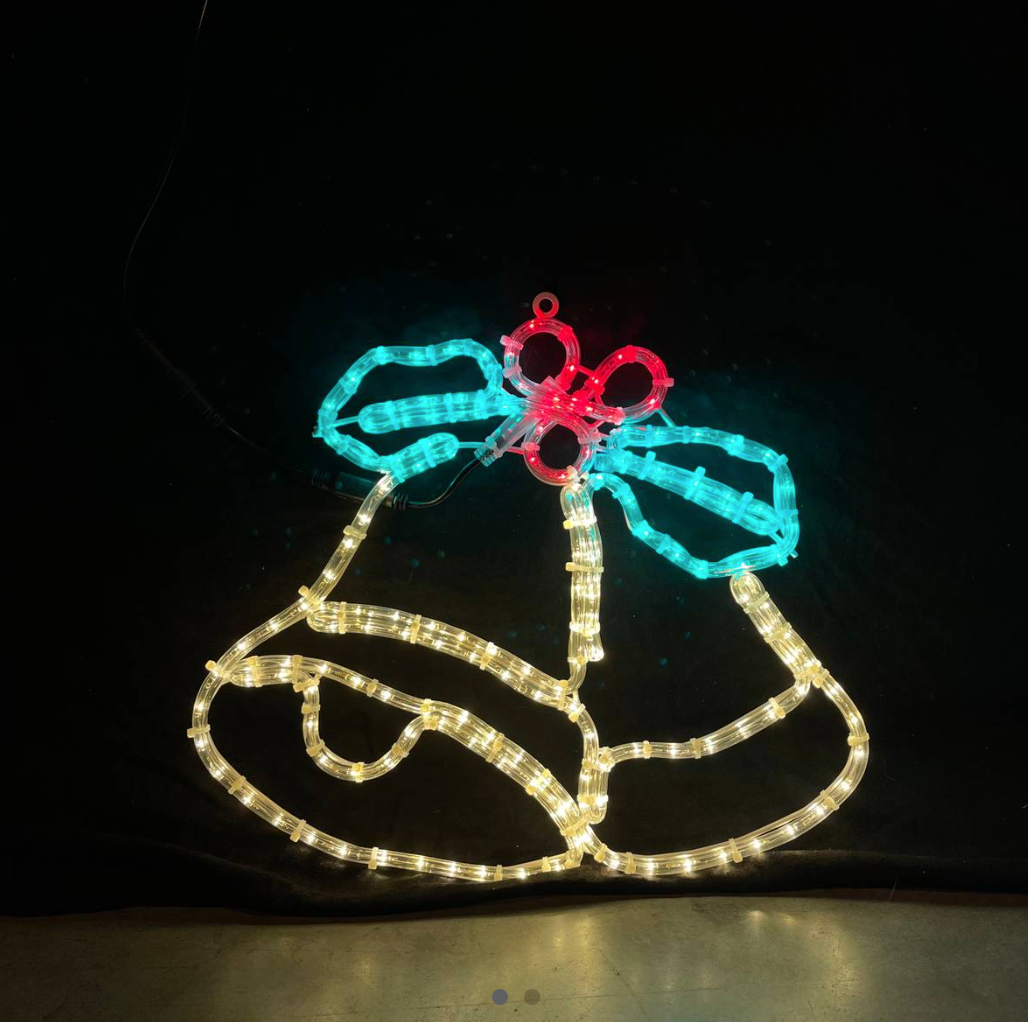 Zvonek 57x66 cm - Venkovní LED vánoční osvětlení