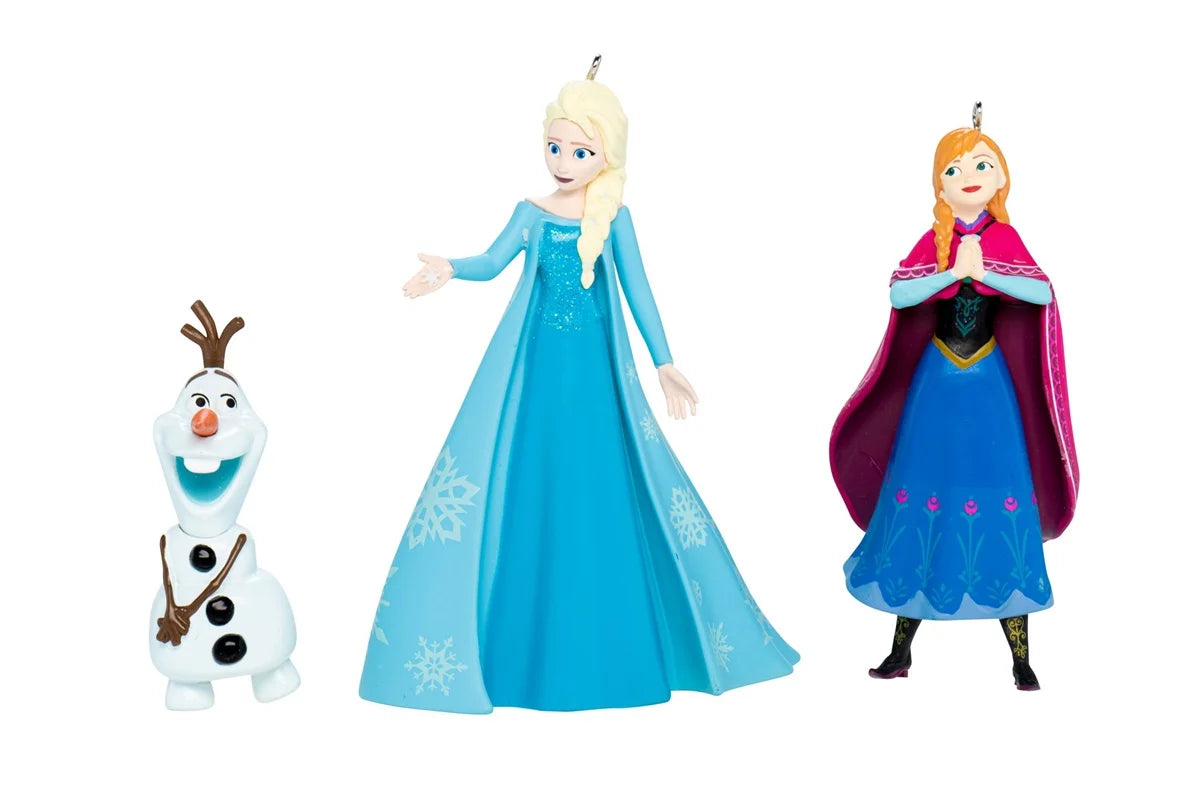 Anna, Olaf and Elsa Christmas Ornament Disney