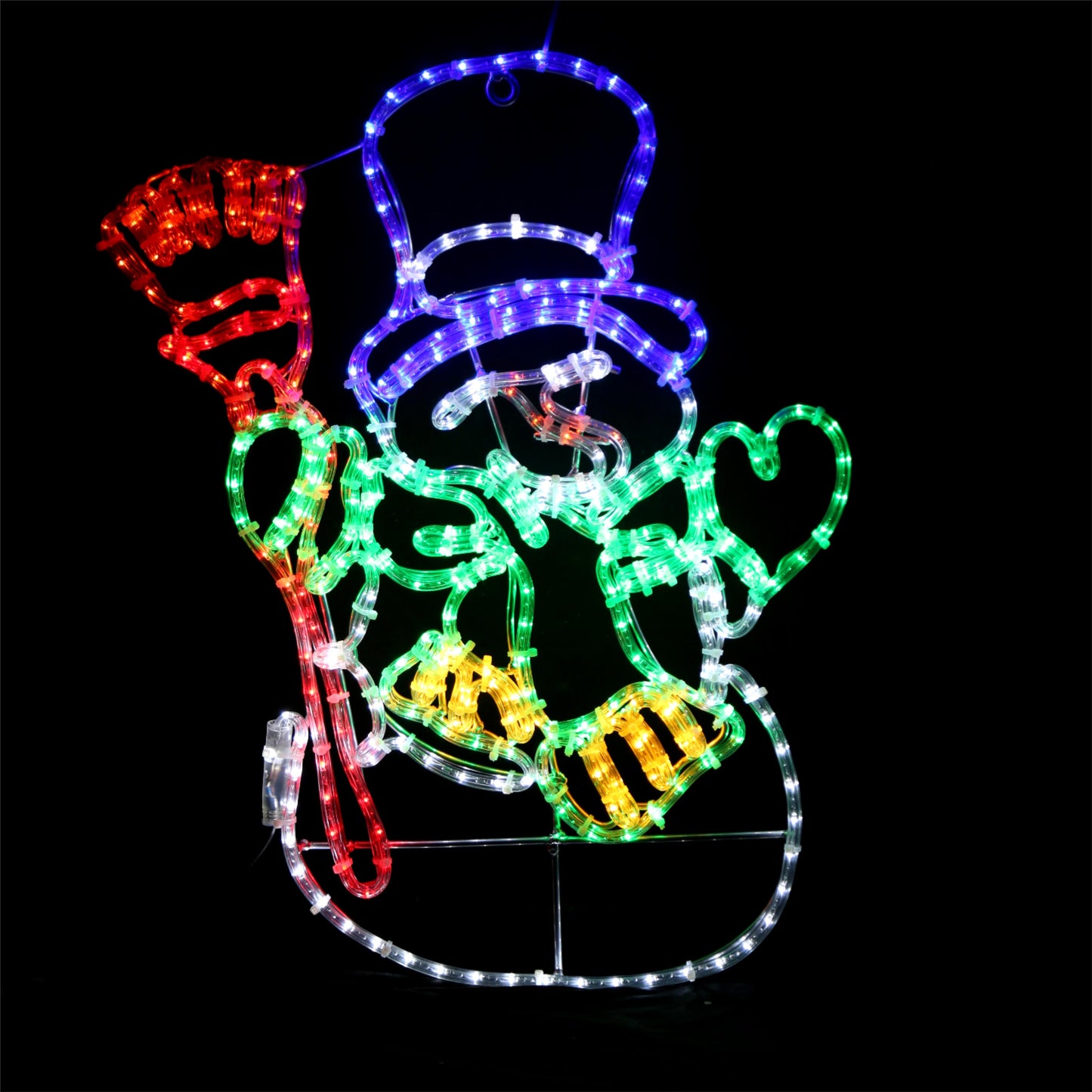 Snowman LED design Christmas lights